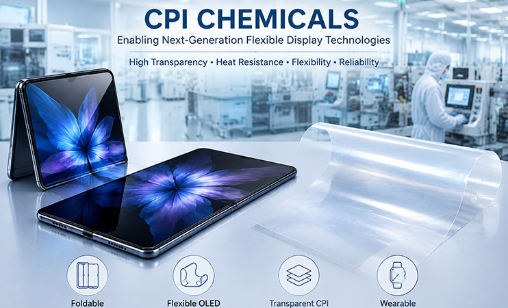 CPI Chemicals: Supporting the Development of Flexible Foldable Display Technologies